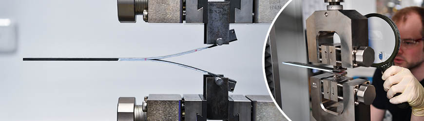 Zerstörende Werkstoffprüfung Composite